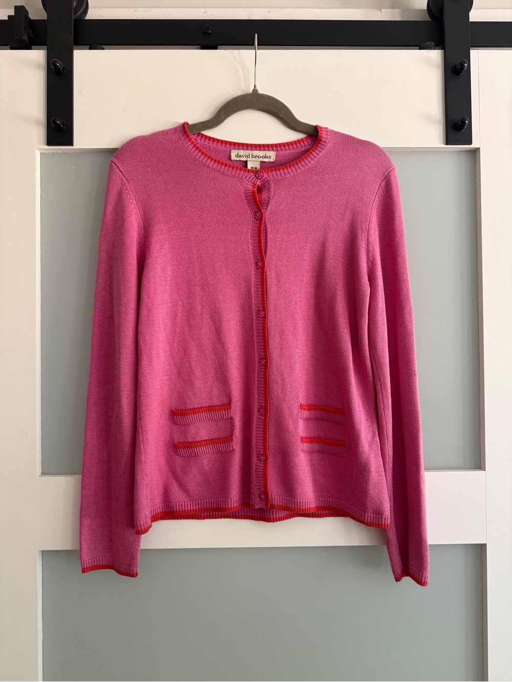 David Brooks Silk & Cashmere Cardigan